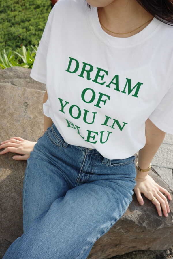 ベロアプリントロゴTシャツ